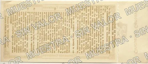 50 centavos, Liga Nacional Defensora de la Libertad Religiosa (M4379), M4379 50c Liga Nacional Defensora de la Libertad Religiosa, reverso