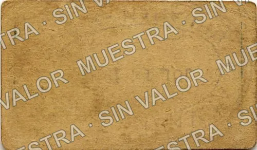 50 centavos (M3026), reverso