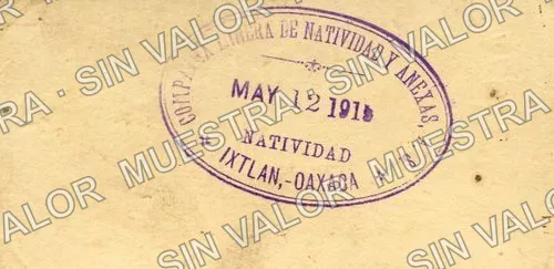 50 centavos, Natividad y Anexas (M3435), reverso