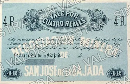 50 centavos, Negociación Minera de San Andres de la Sierra (M707), M707 50c Negociación Minera de San Andres de la Sierra, anverso