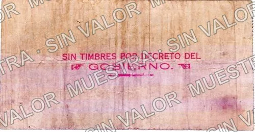 50 centavos, Vicente Sánchez Rebolledo y Hno (M4088), reverso