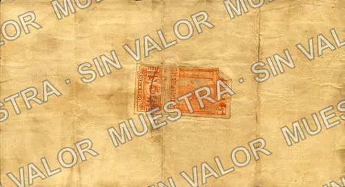50 centavos, Vicente Sánchez Rebolledo y Hno (M4088), reverso (M4088b 50c Vicente Sánchez Rebolledo y Hno)