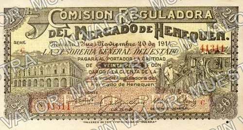 Comisión Reguladora (M4159), anverso