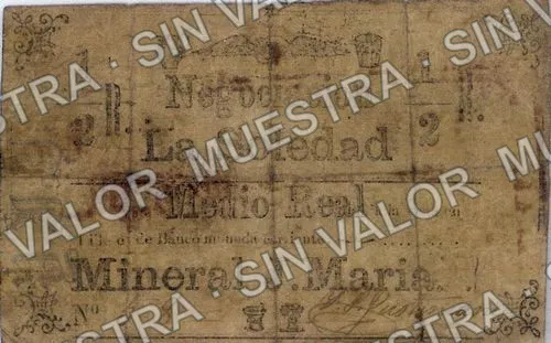 ½r Negociacion La Soledad (M646), M646 ½r Negociacion La Soledad, anverso